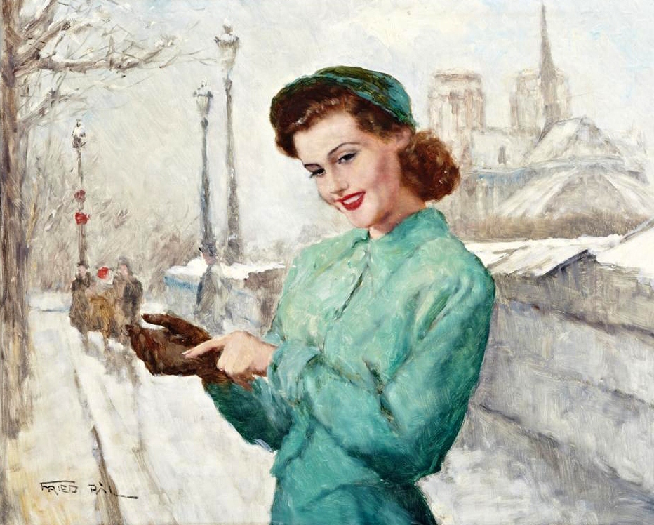 Портреты известных людей прошлого. пал фрид - и его необыкновенный женский образ