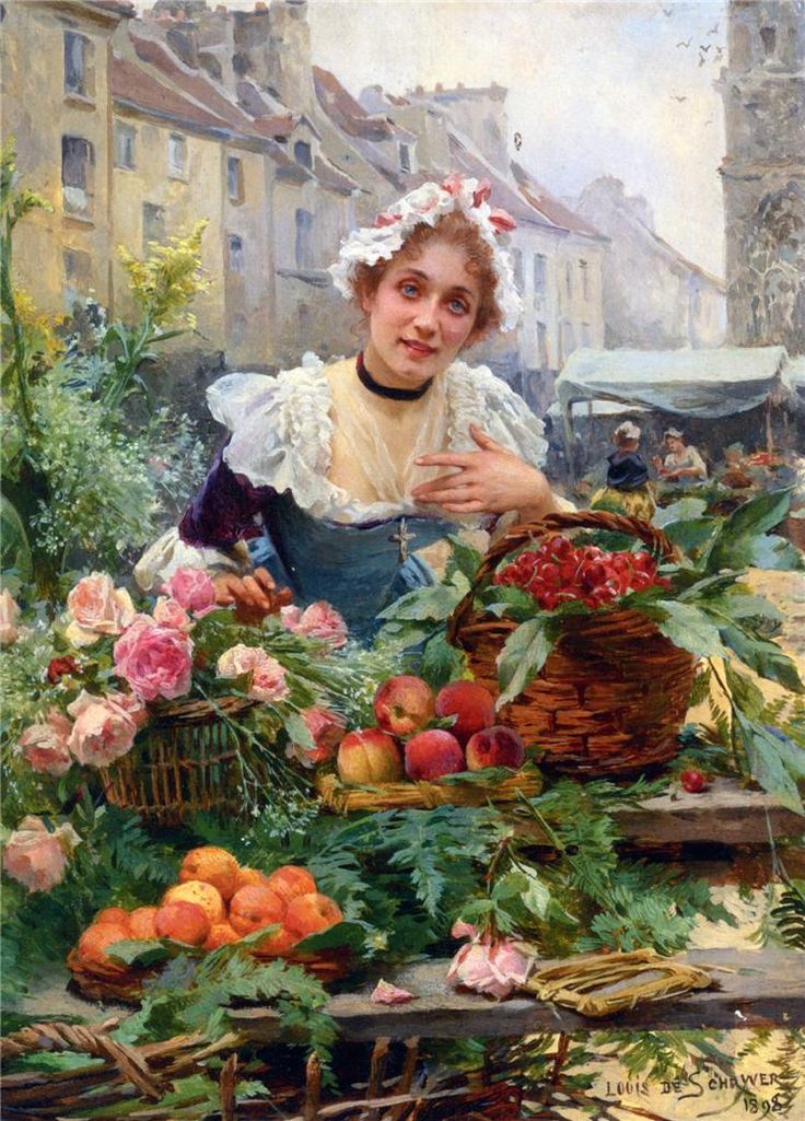 Мари Луи де Шриве - биография художника и его самые известные работы