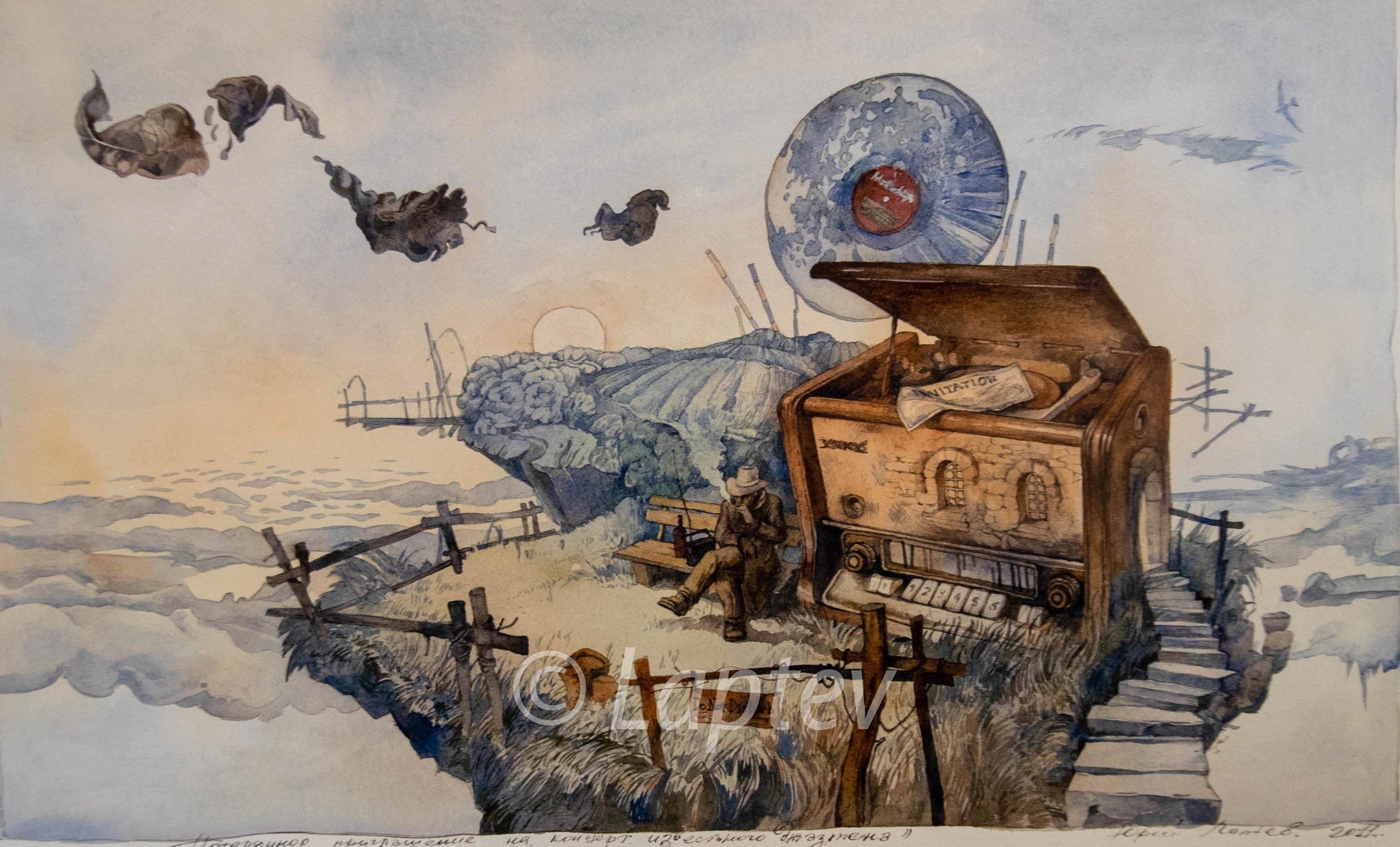 Юрий лаптев картины. удивительные картины вымышленных миров от крымского художника юрия лаптева