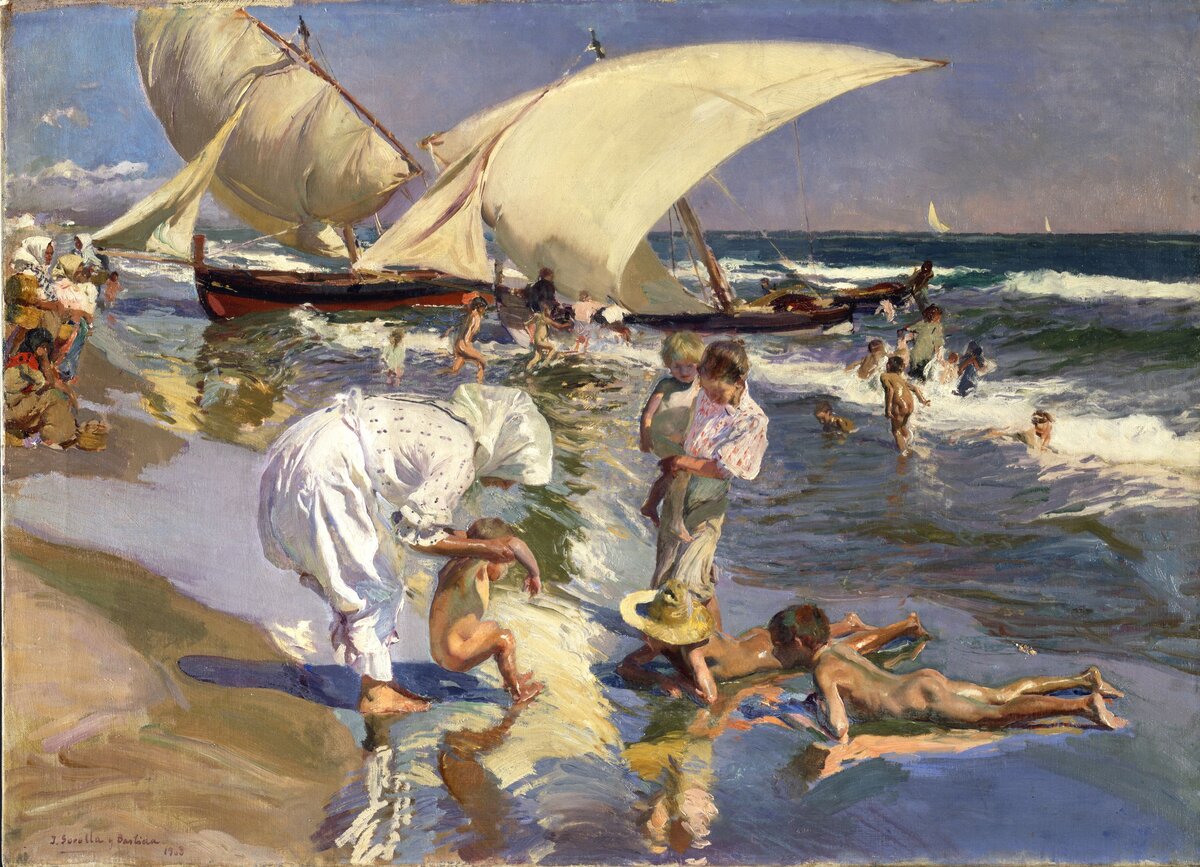 Joaquín sorolla y bastida: the luminous impressionist of sun and sea