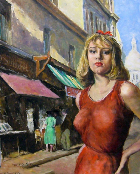 Портреты известных людей прошлого. пал фрид - и его необыкновенный женский образ