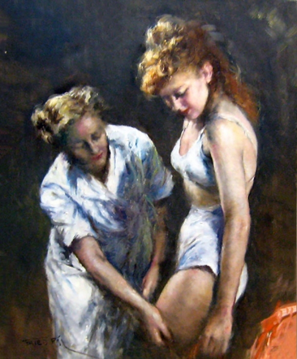 Портреты известных людей прошлого. пал фрид - и его необыкновенный женский образ