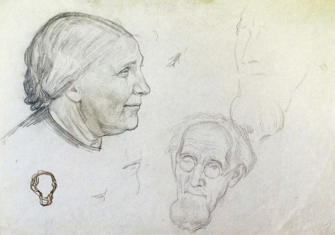 Серия рисунков михаила дистергефта «в те годы» в искусстве советского урала второй половины хх века