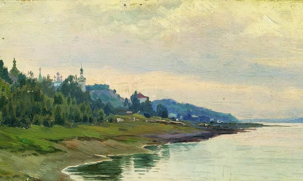 Вечер. золотой плёс — рувики