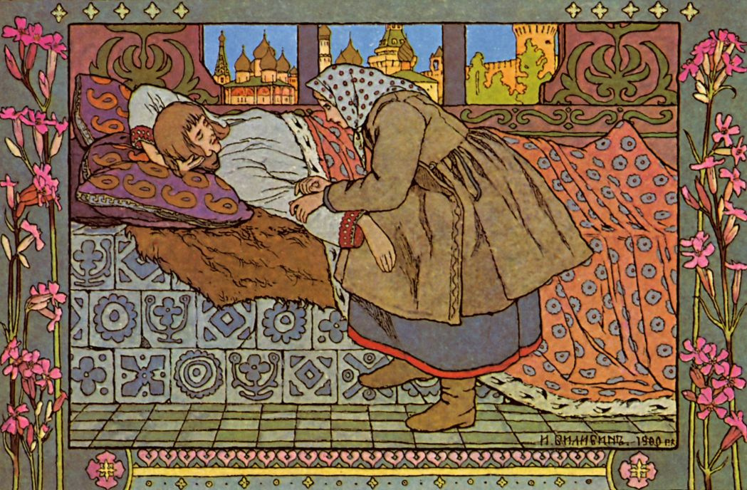 Билибин лес. иван билибин художник. иллюстрации к сказкам