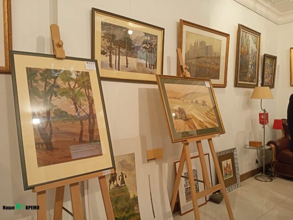 В донской столице открыта выставка заслуженного художника россии николая полюшенко | rostof.ru