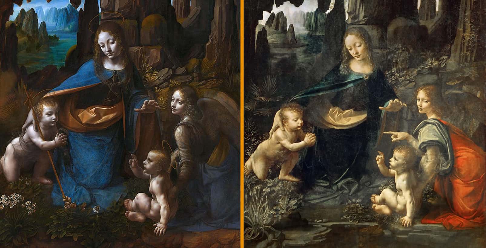 Мадонна в гроте - леонардо да винчи - madonna of the rocks | великие художники
