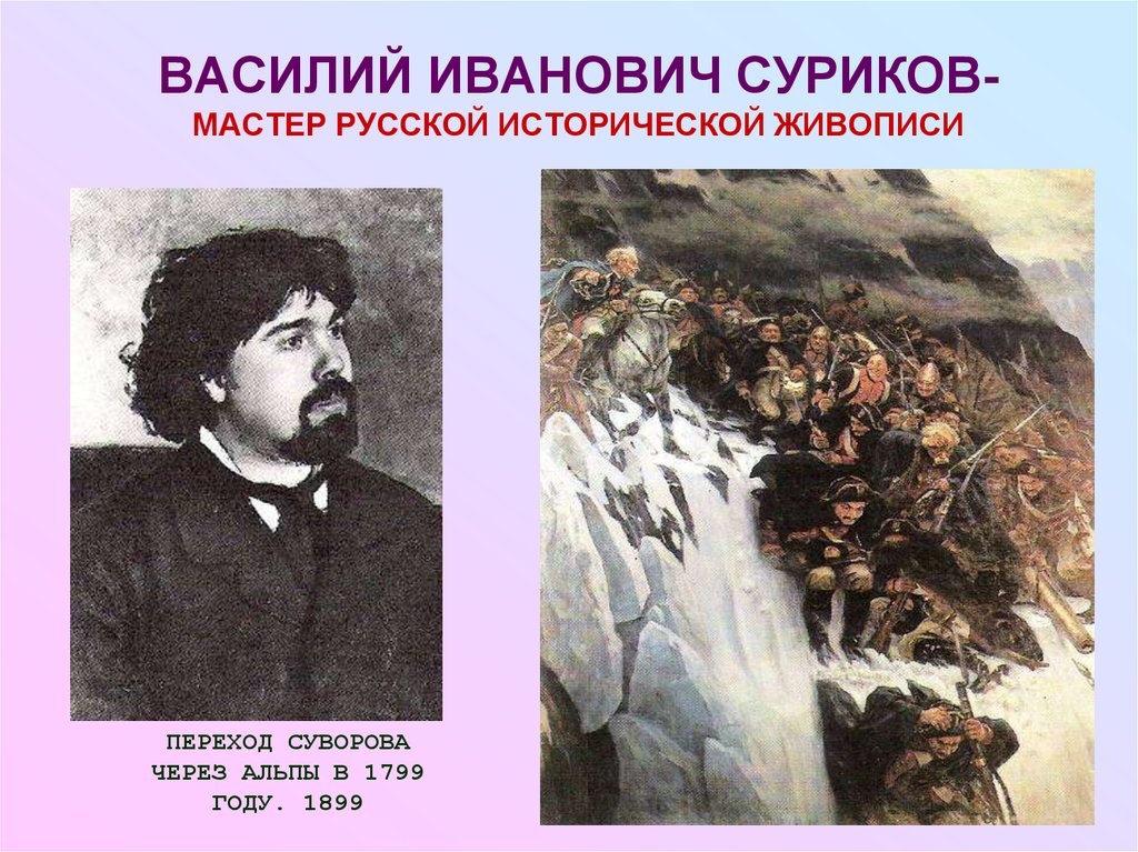 Презентация "суриков василий иванович". биография и важнейшие картины. презентация суриков