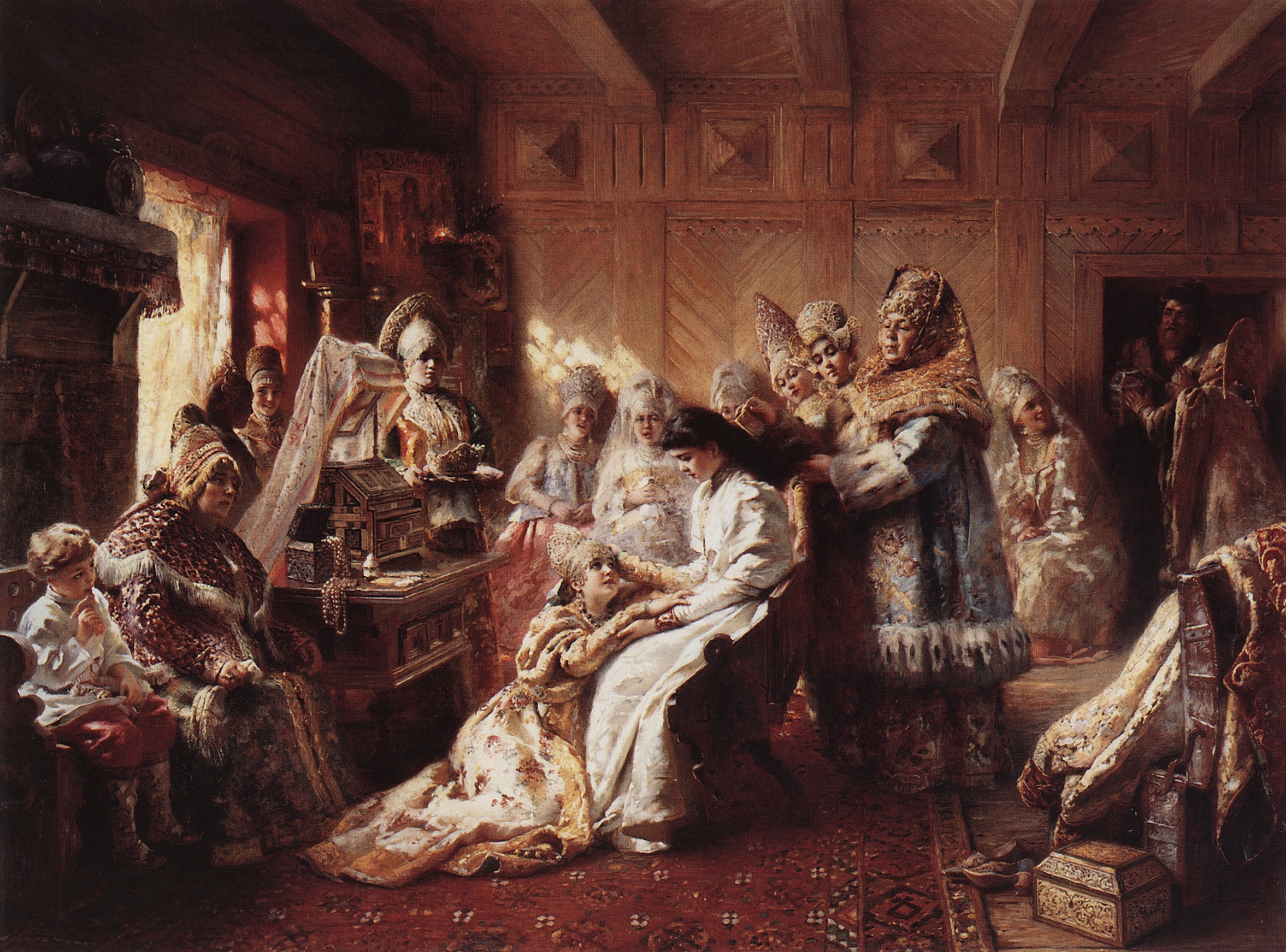Маковский константин егорович маленькие шарманщики у забора зимой 1868 - профи огород