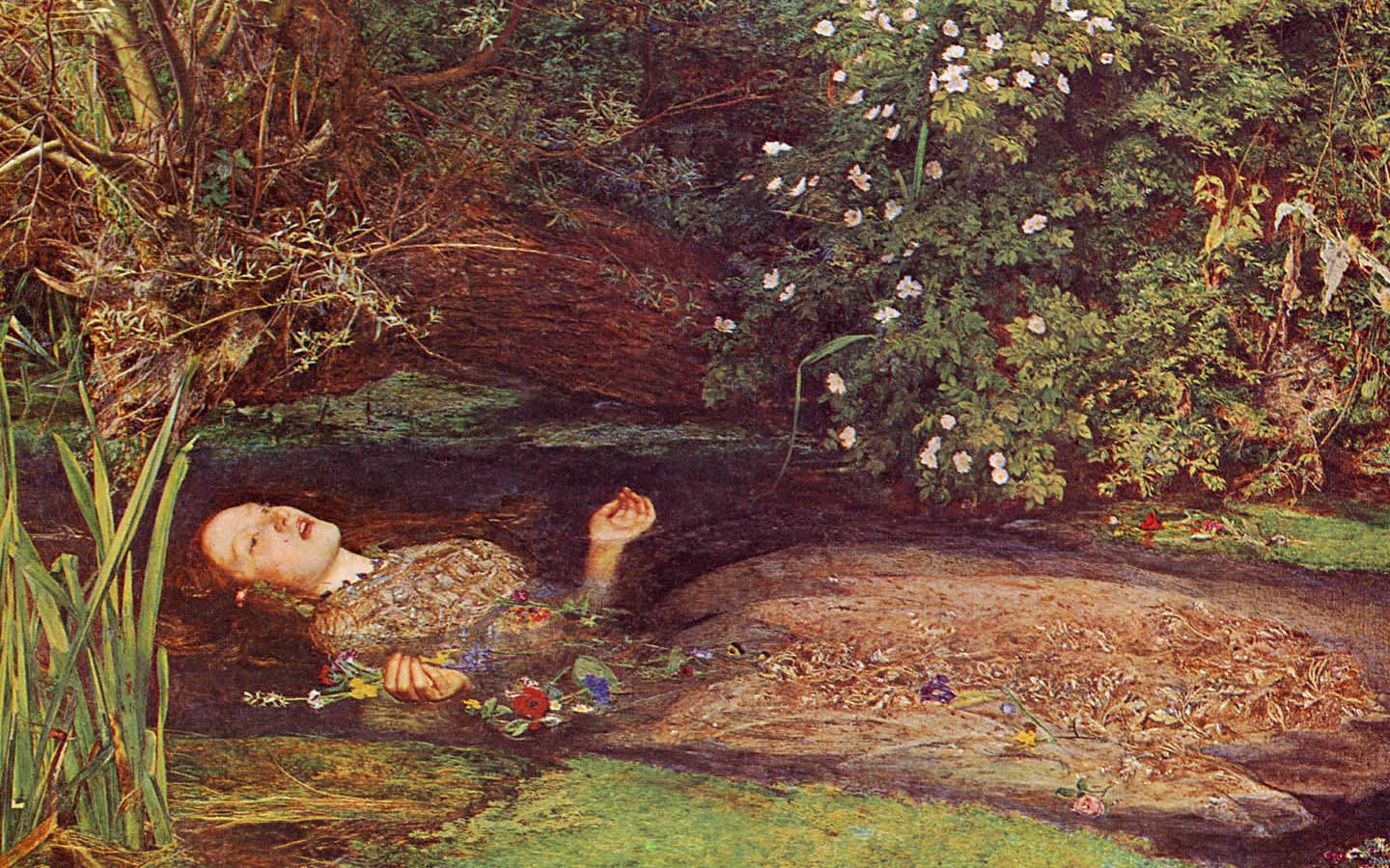 Офелия (джон уильям уотерхаус) - ophelia (john william waterhouse)
