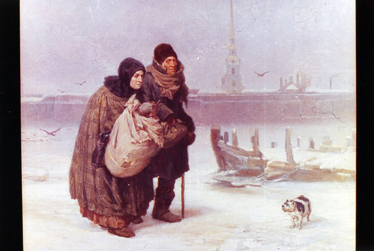 Описание картины виктора васнецова «с квартиры на квартиру». картина васнецова с квартиры на квартиру