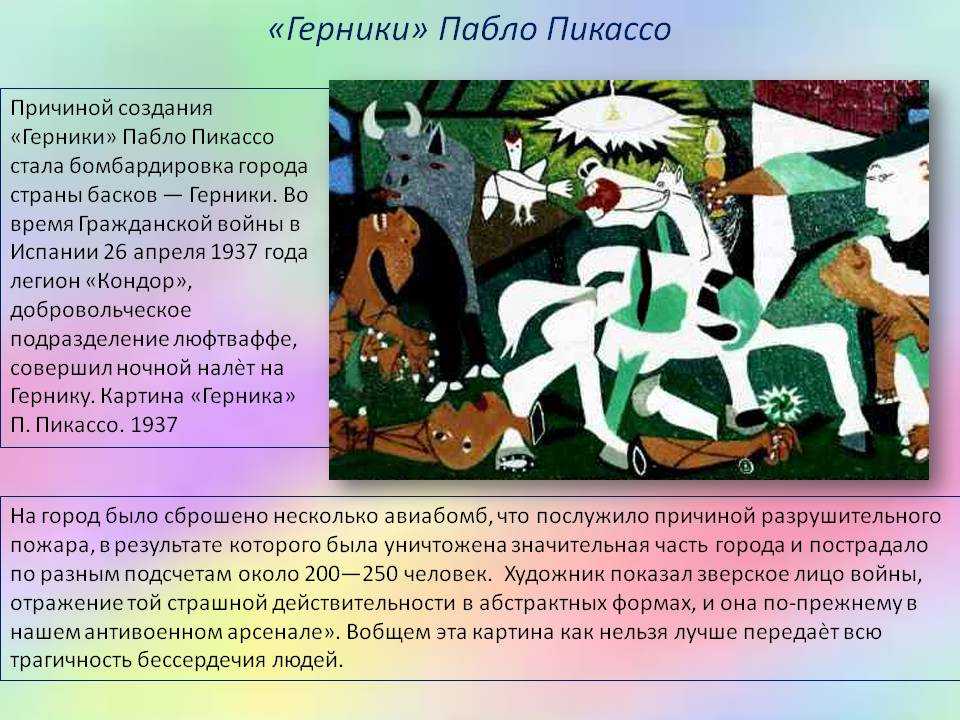 Пабло пикассо - стиль и техника