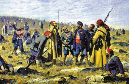 Сочинение-описание картины «в штыки! ура! ура!», верещагин (2 варианта - кратко и подробно)