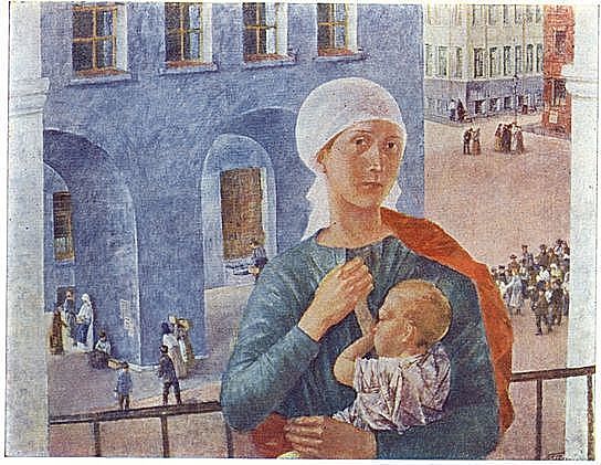 Петров-водкин 1918 год в петрограде