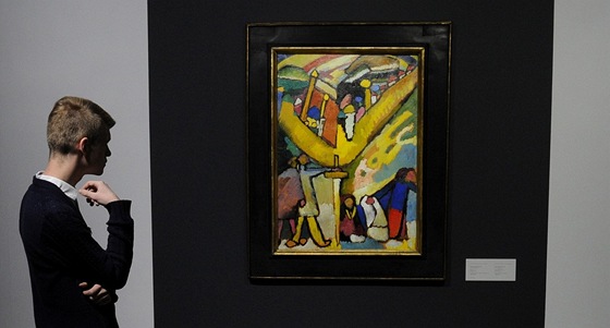На торги christie’s выставят работу в.кандинского «эскиз к импровизации n8». | блог союза музеев россии