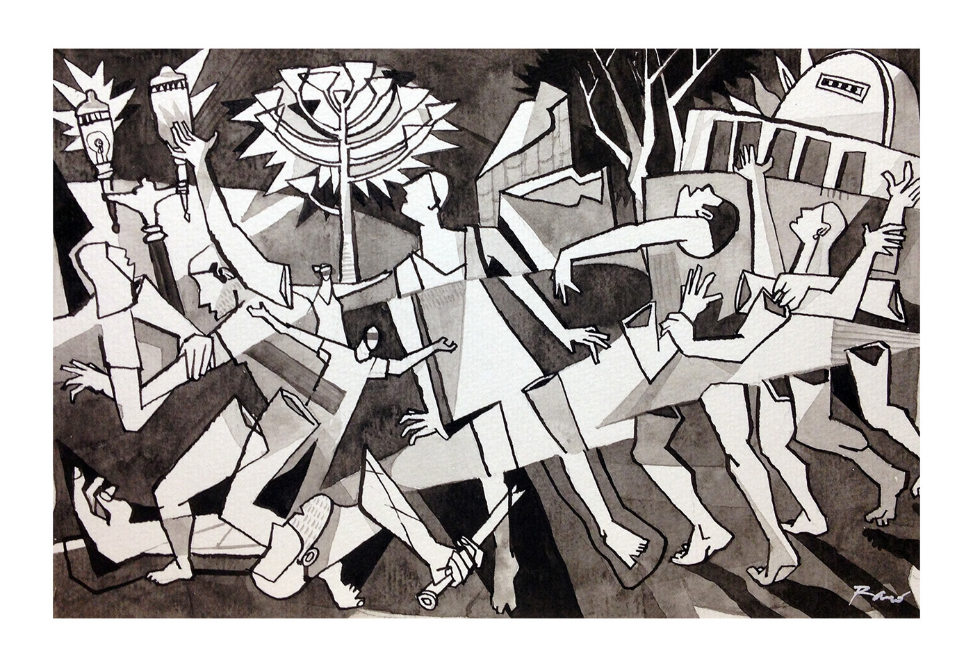 Artwork analysis: guernica by picasso - artsper magazine