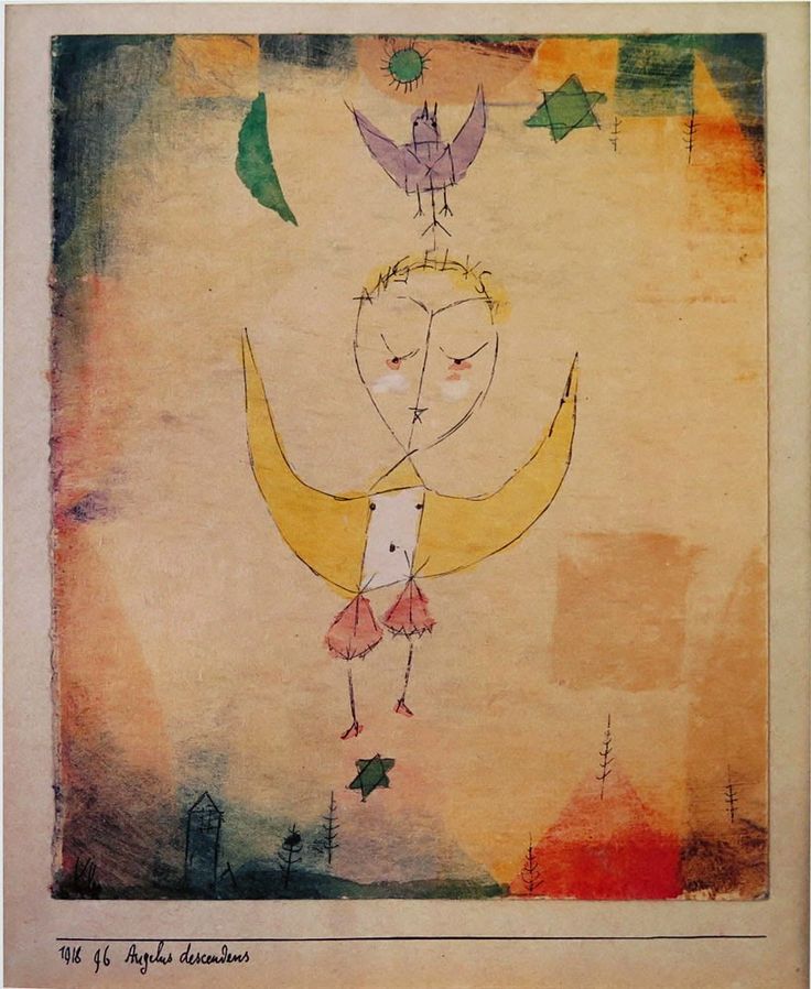 Paul klee - angelus novus - walter benjamin