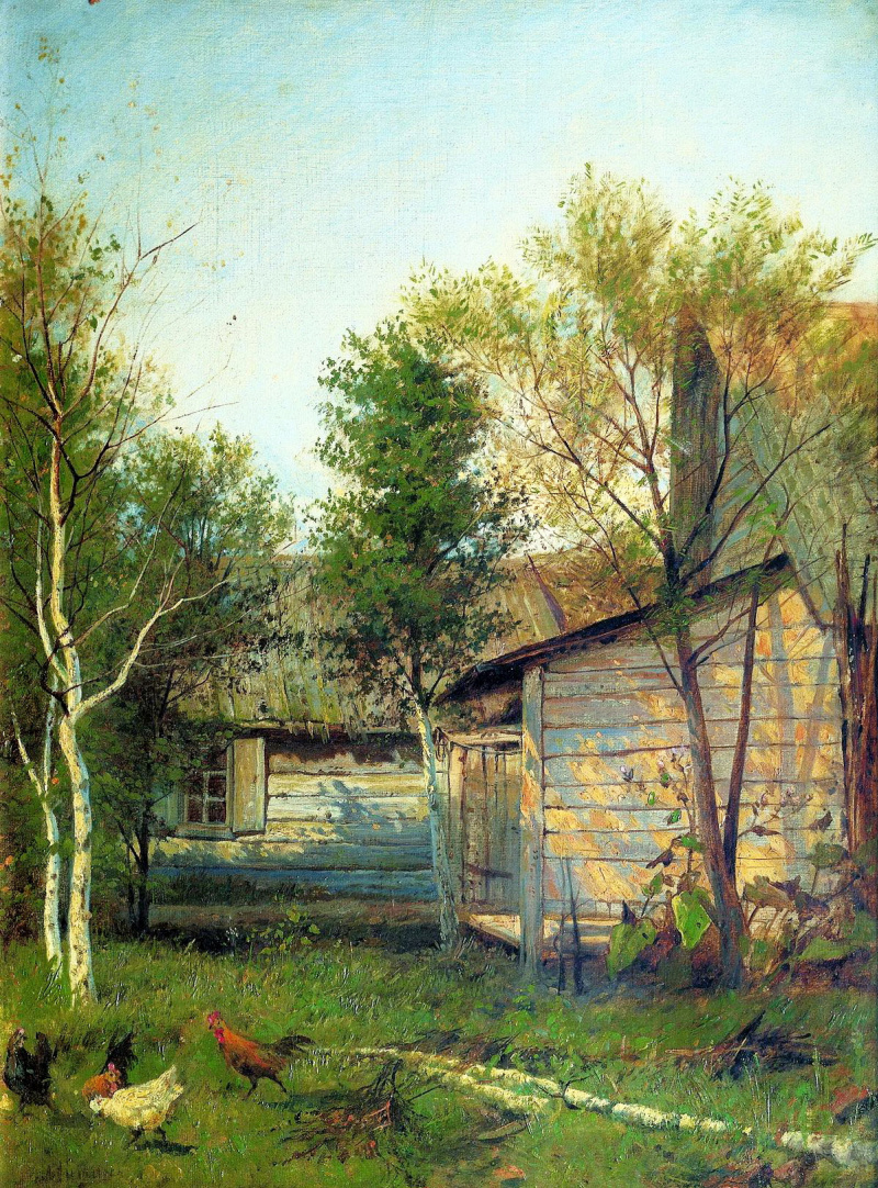 Русский пейзаж художника и.и.левитана