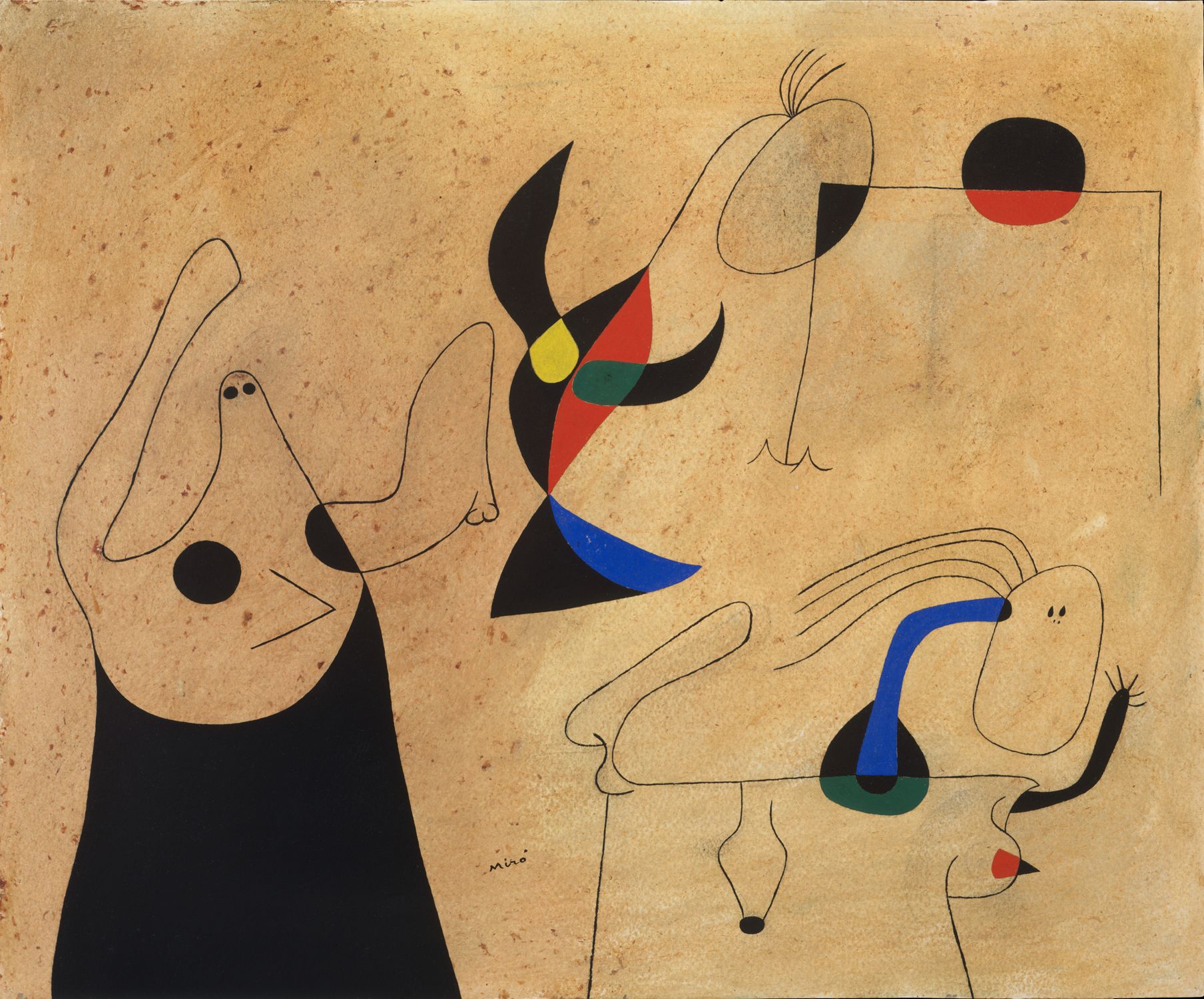 10 most famous paintings by joan miro