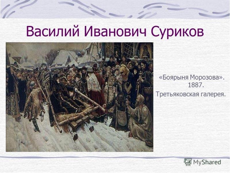 Василий суриков. картины с названиями и описанием, биография