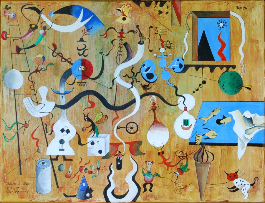7 joan miró artworks that are abstract visualizations of what was inside his mind