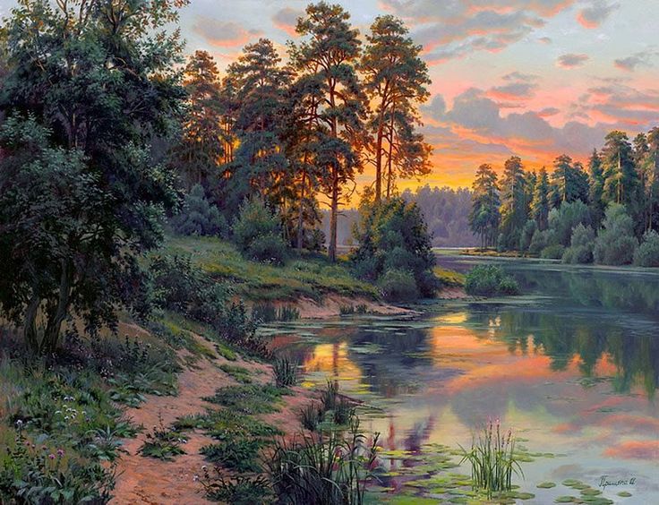 Самые красивые пейзажи талантливых пейзажистов