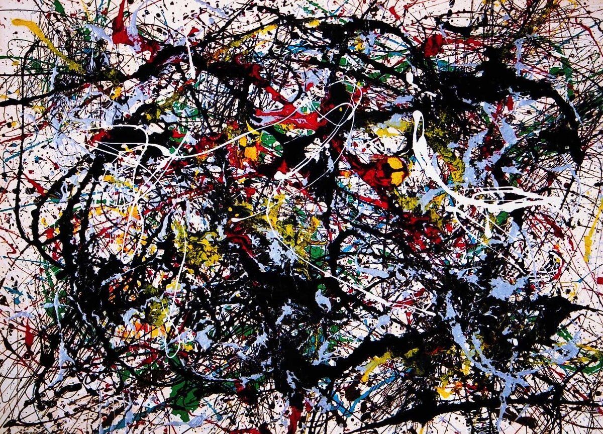 10 most famous paintings by jackson pollock | learnodo newtonic