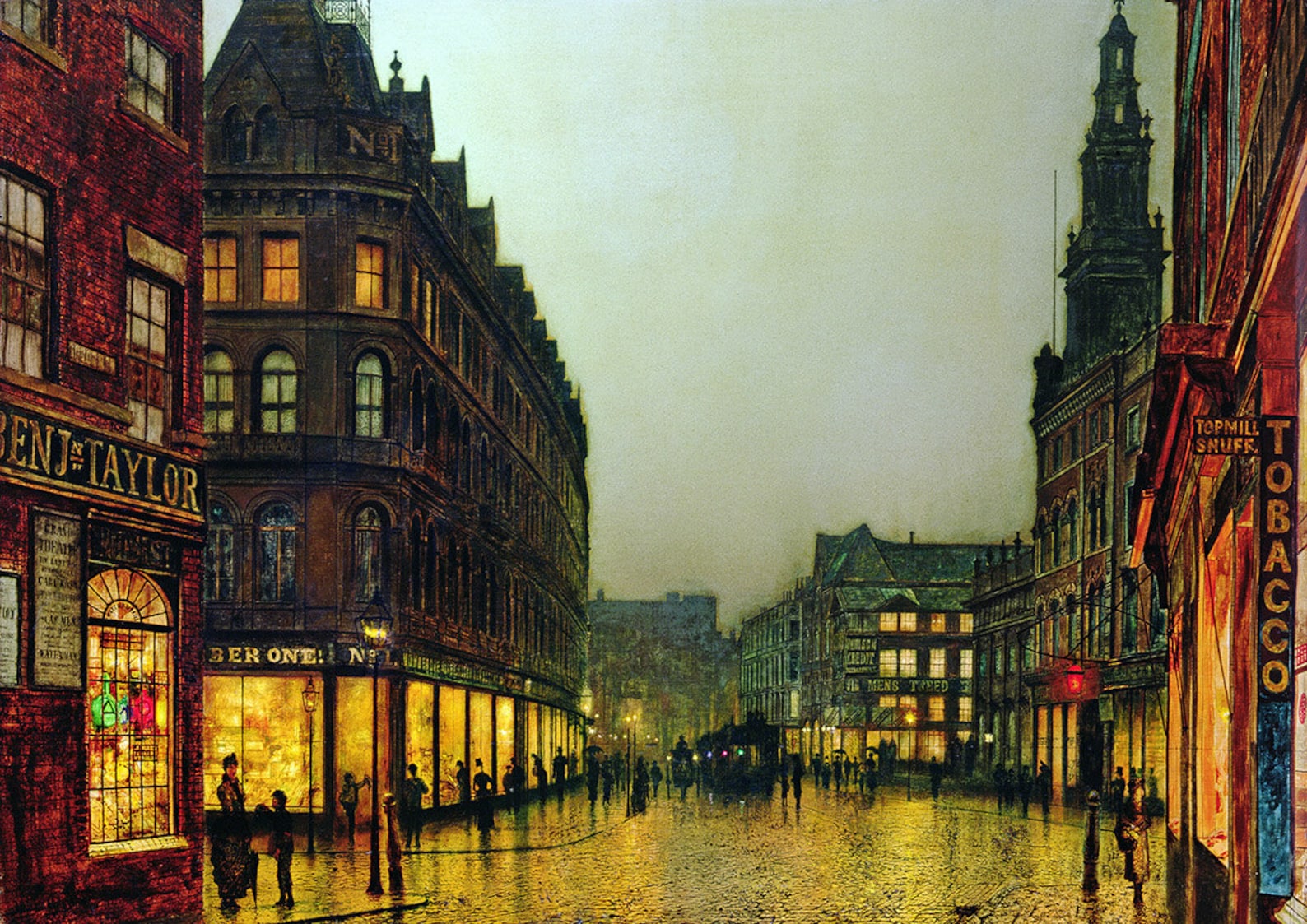 Atkinson grimshaw, noted painter of ethereal scenes and fairy figures – grimshaw origins and history