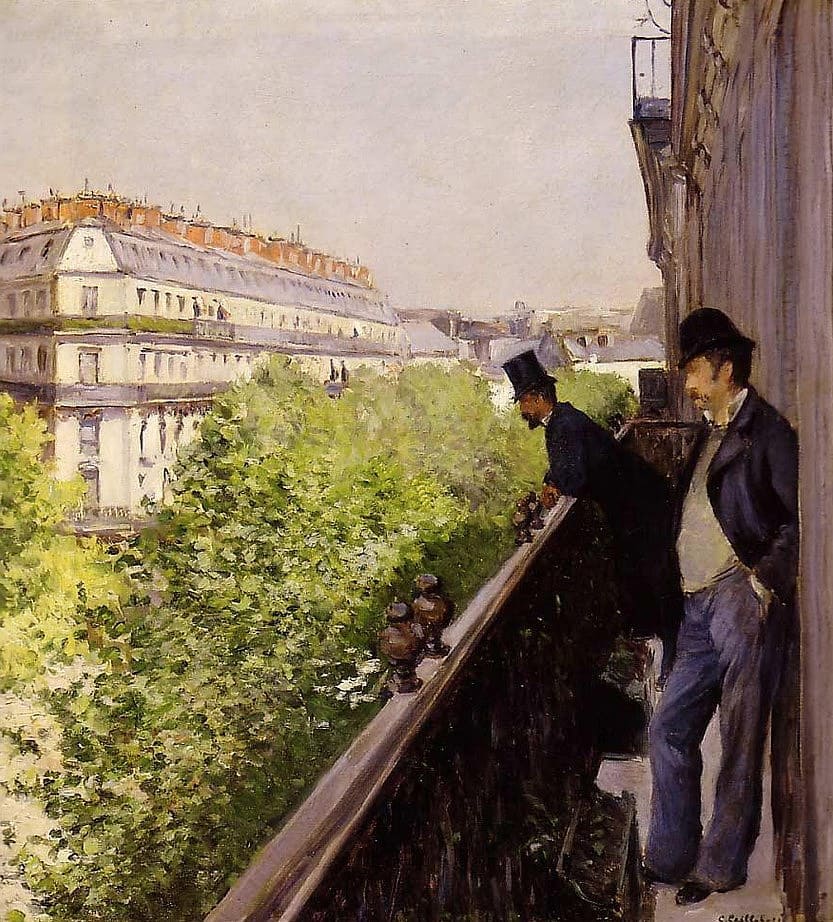 Paris street; rainy day - gustave caillebotte's rainy day painting