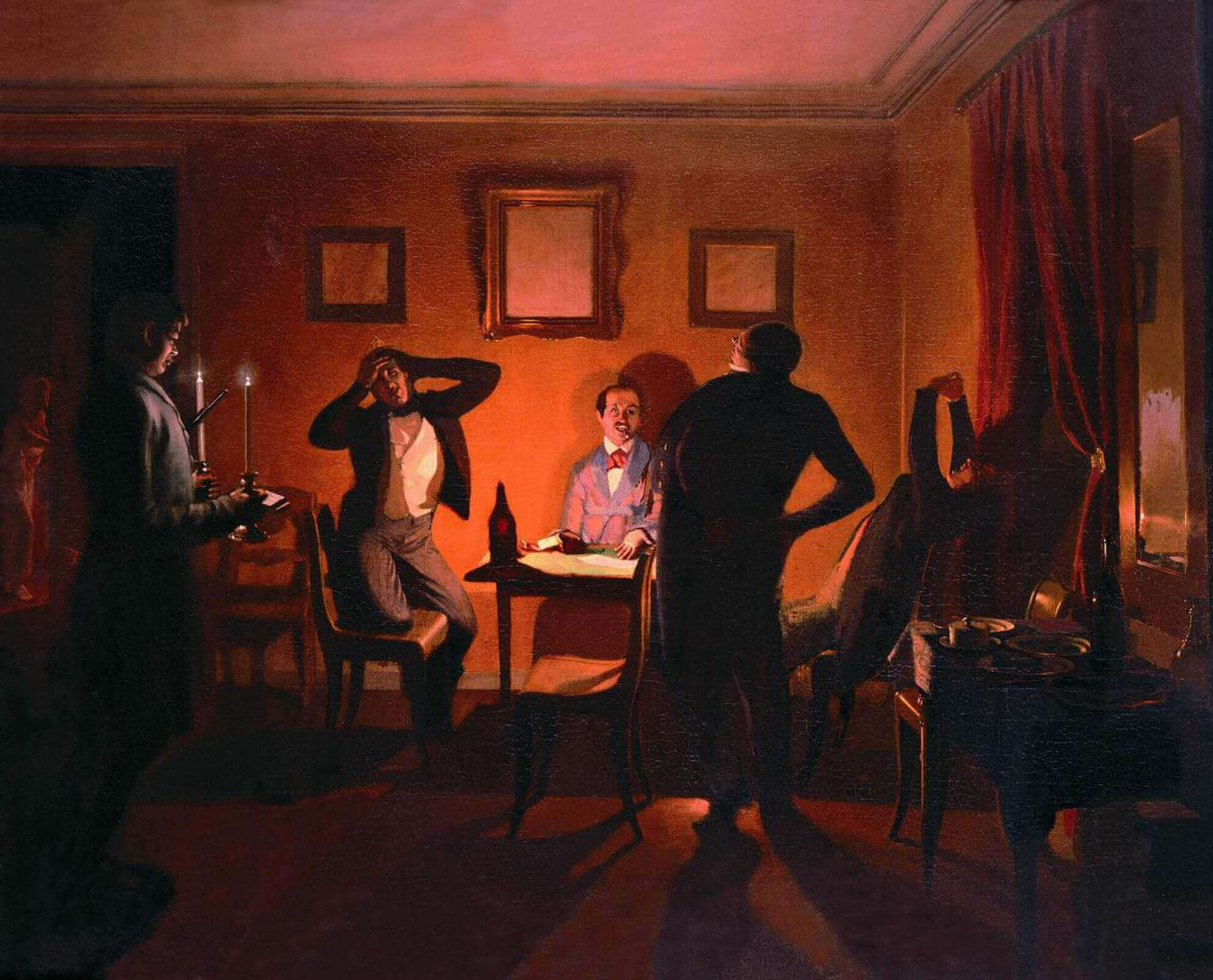 Картина «игроки» федотов 1852 год