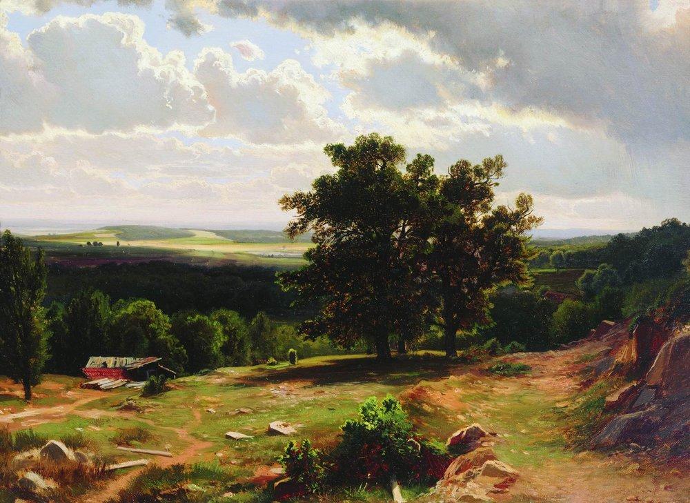 Шишкин иван иванович - русские пейзажи (картины с описанием)