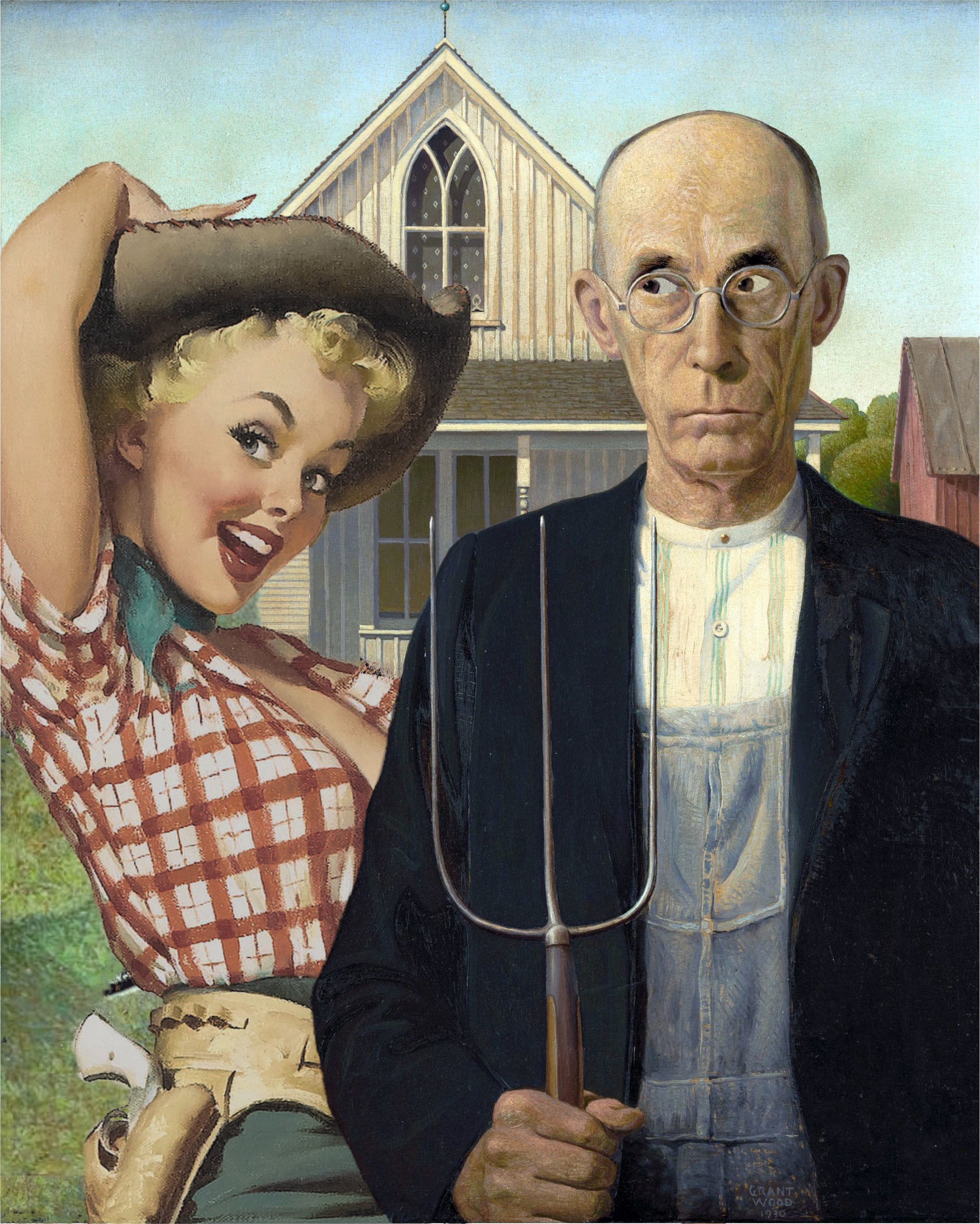 Grant wood - a look at the life of american painter grant wood
