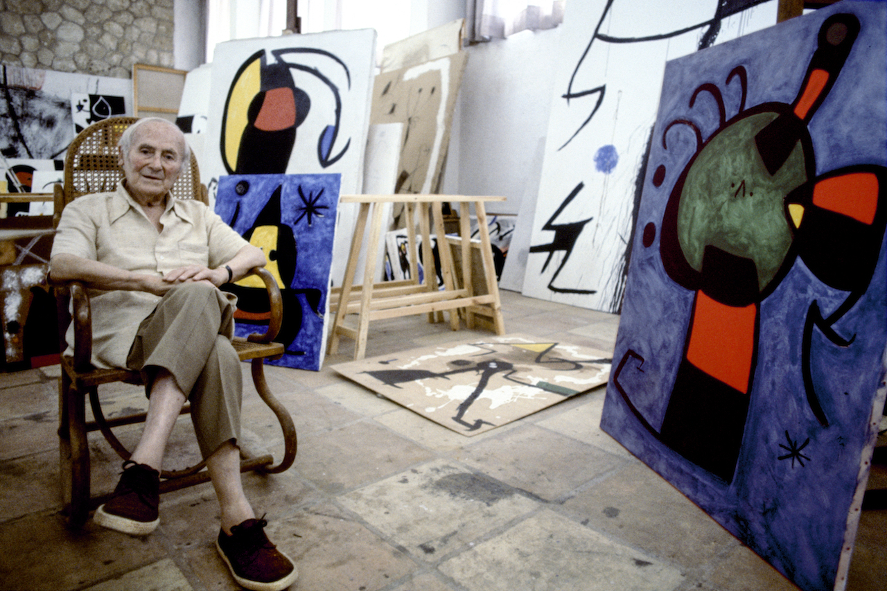 Joan miro - original lithograph 1976