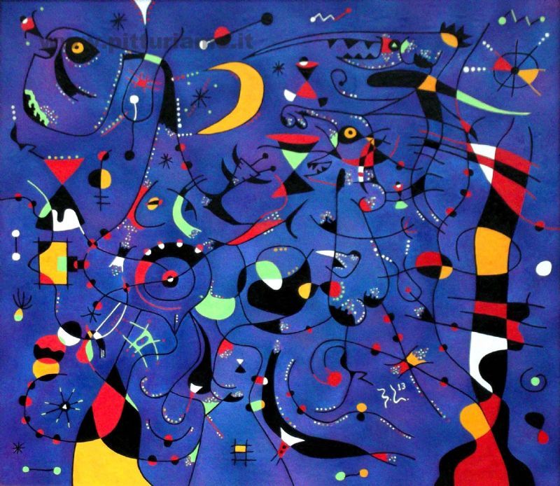 Joan miro - original lithograph 1976 for sale at pamono
