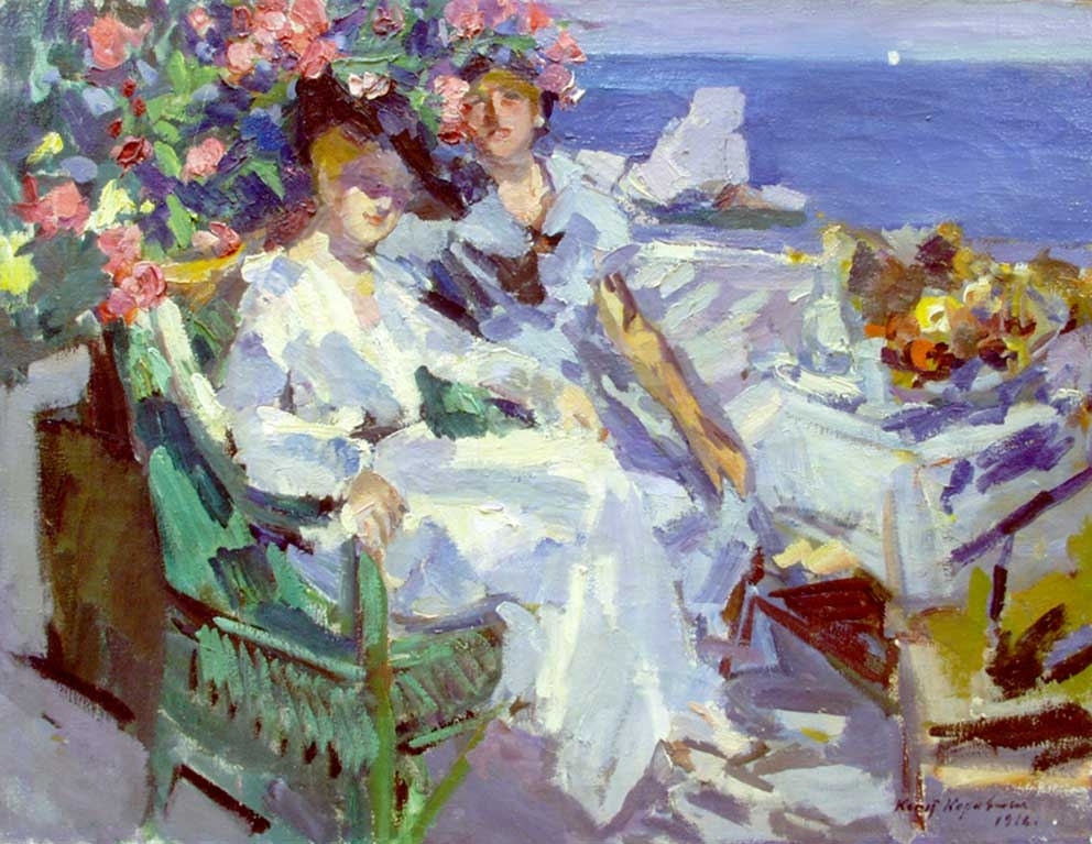 К. а. коровин, художник, картины, описание кратко