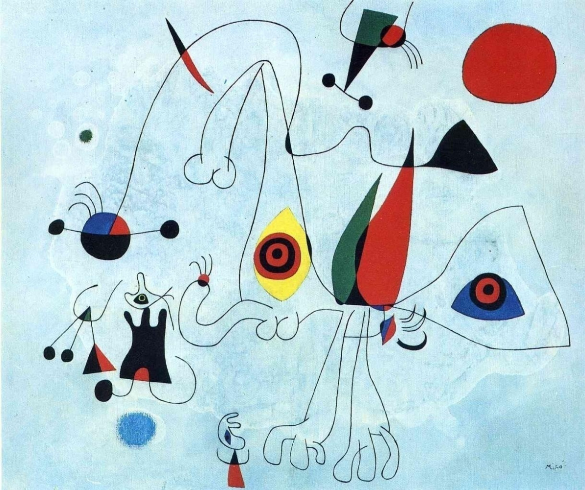 Созвездия (миро) - constellations (miró)