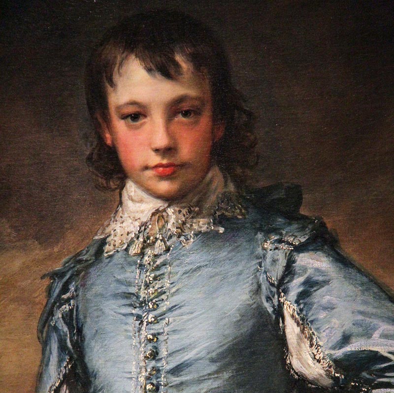 Синий мальчик - the blue boy