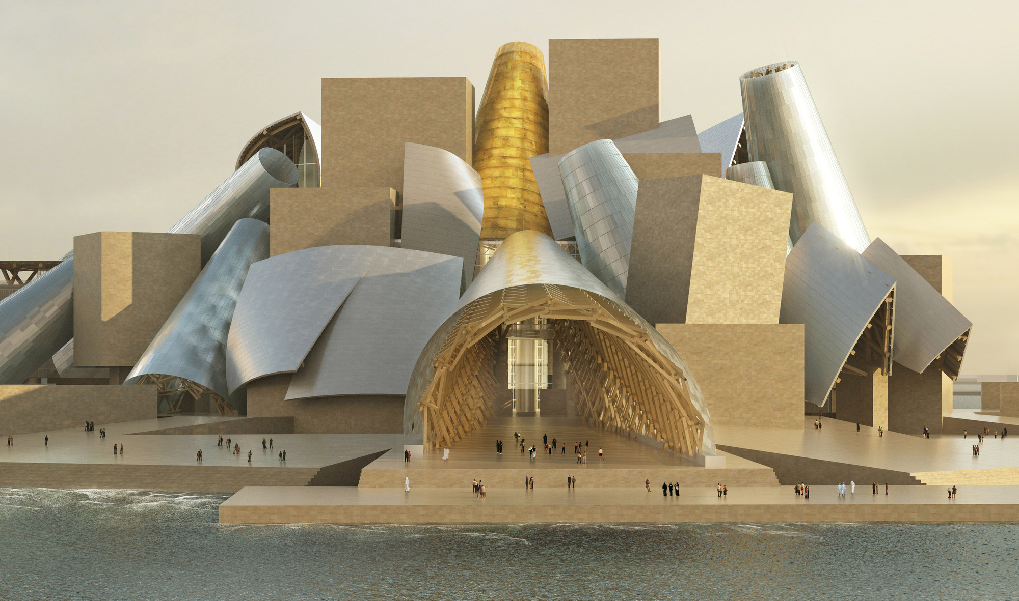Frank gehry, controversial canadian-american architect