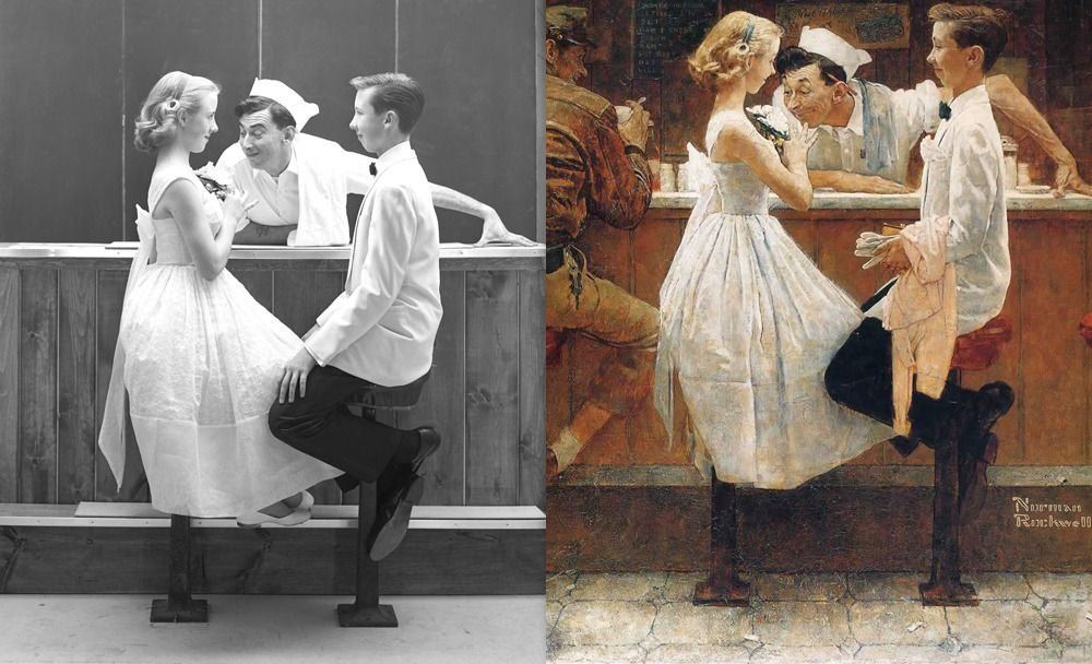 Норман роквелл (norman percevel rockwell)  | 
        мастера книжной и журнальной графики