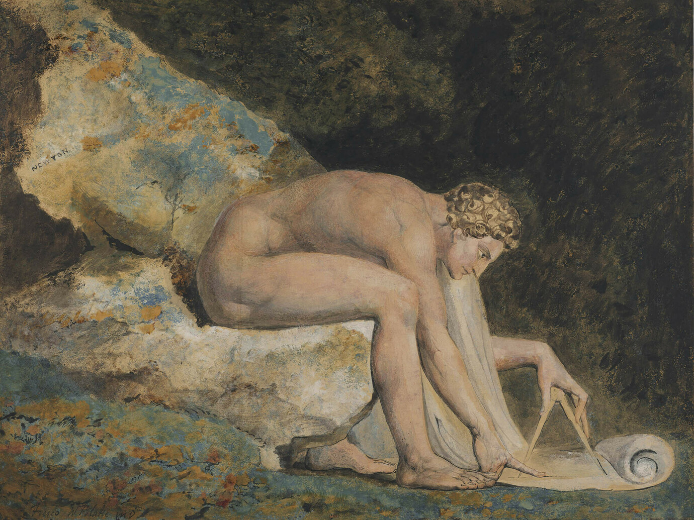 Newton [william blake] | sartle - rogue art history