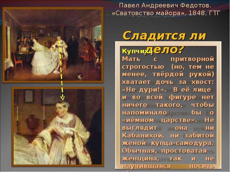 Сватовство майора павел андреевич федотов
