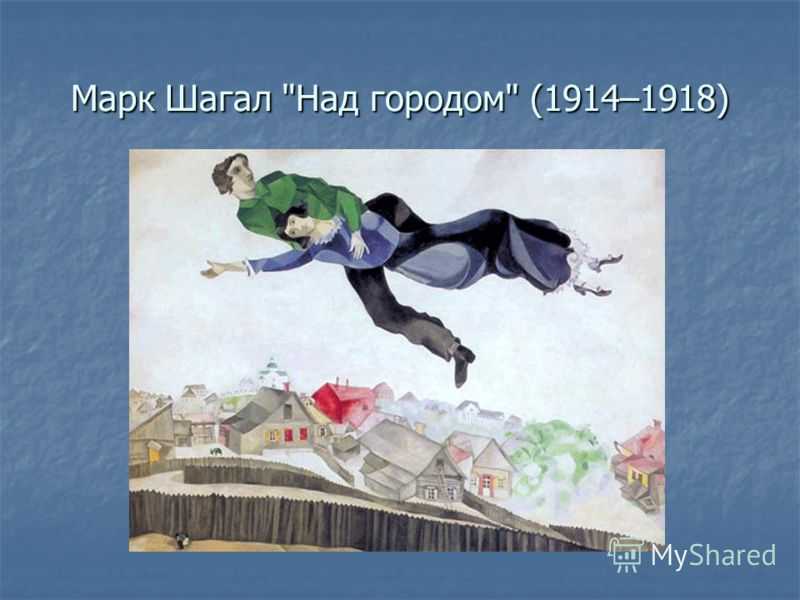 Полёт шагала «над городом»