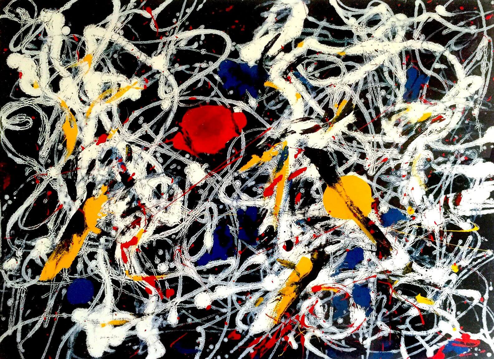 Where to find jackson pollock's painting's