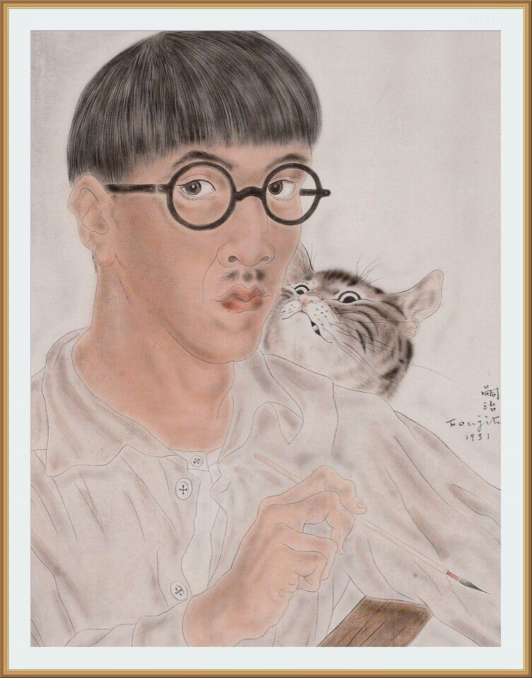 Léonard tsuguharu foujita galerie nichido artists taipei