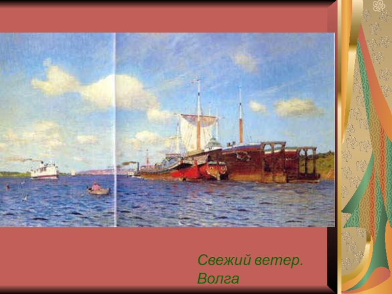 Описание картины левитана «вечер на волге. «сочинение по картине и. и. левитана «вечер на волге вечер на волге 1888 третьяковка