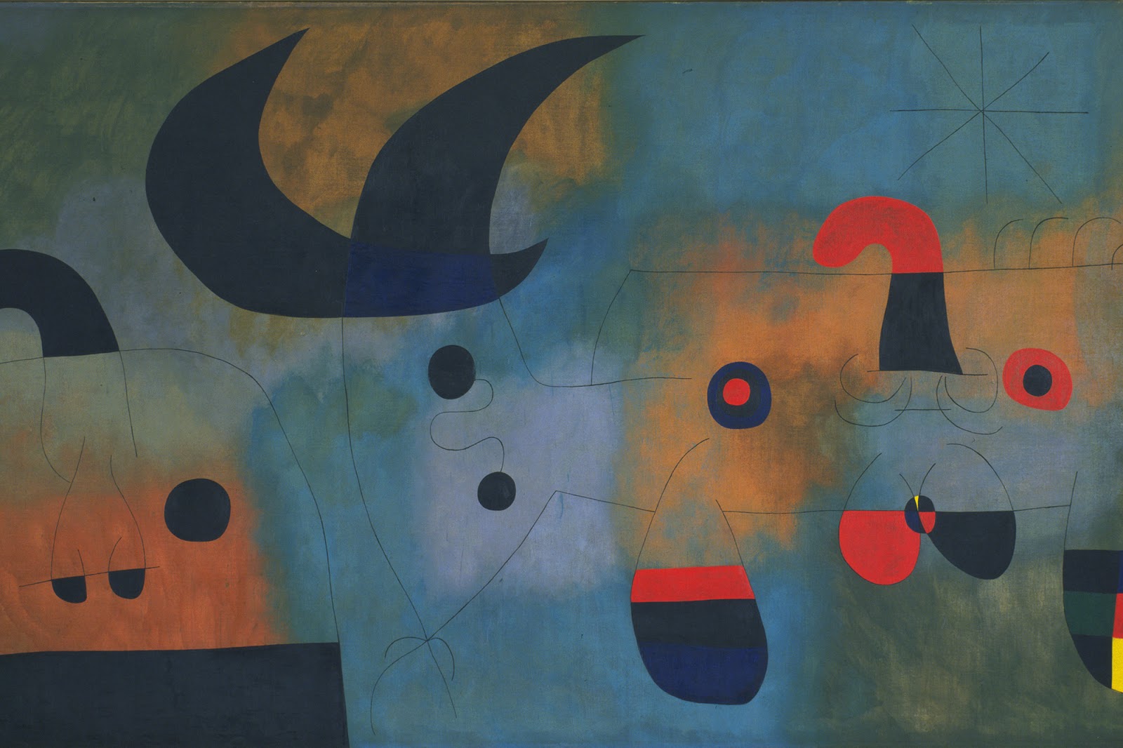 10 most famous paintings by joan miro