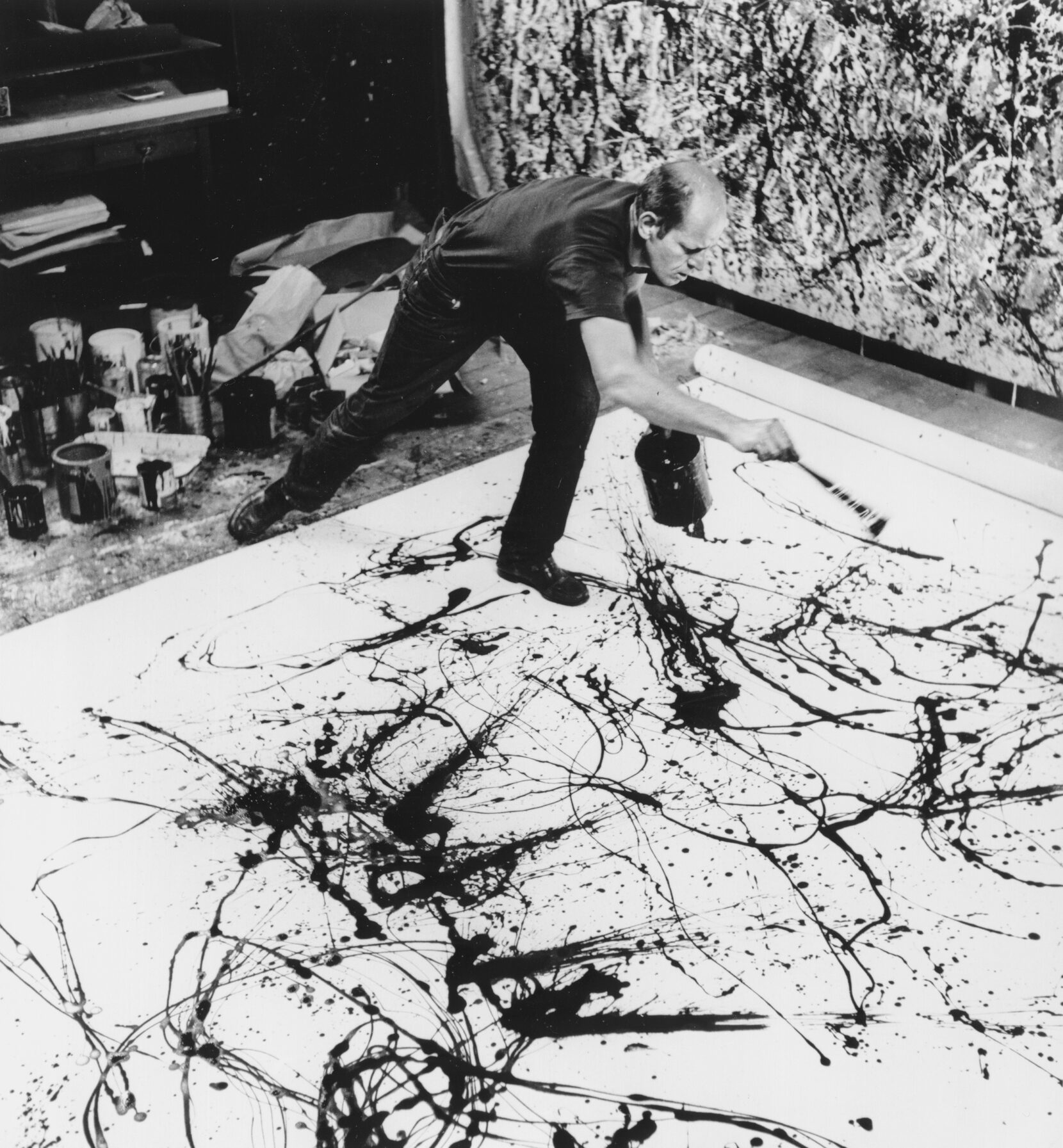 Jackson pollock: blind spots