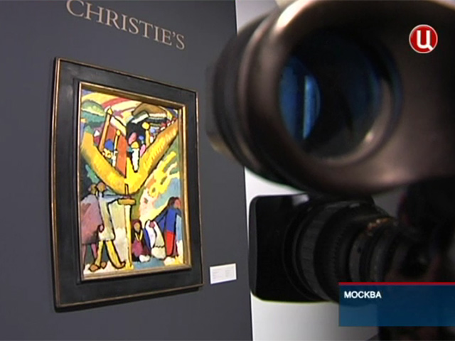 Аукционный дом christie’s выставляет на торги «эскиз к импровизации №8» василия кандинского