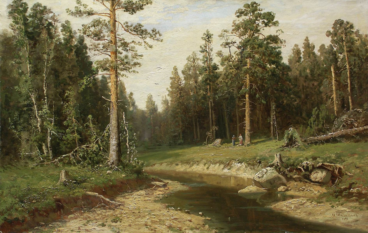Корабельная роща картина шишкина ивана