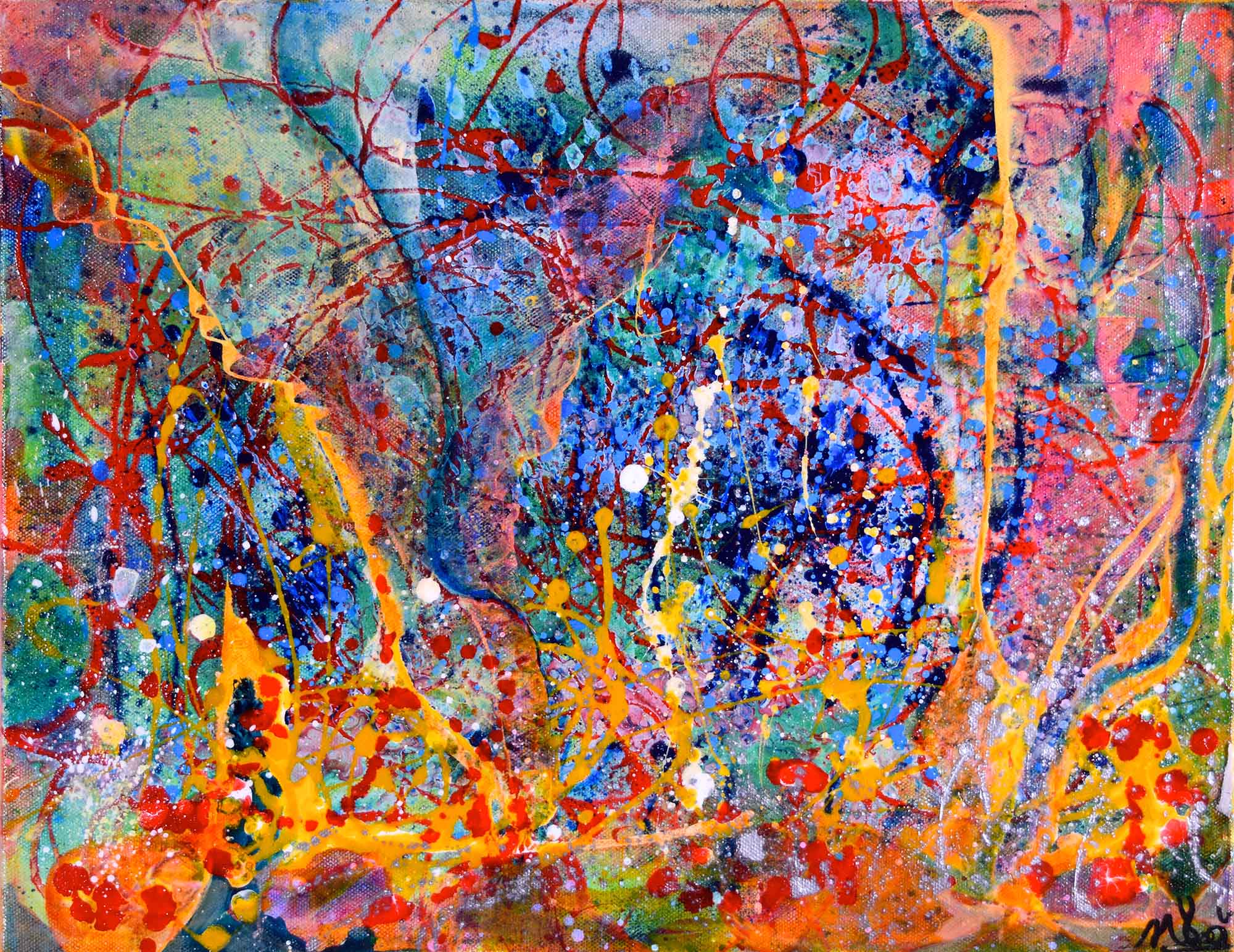 Jackson pollock: blind spots